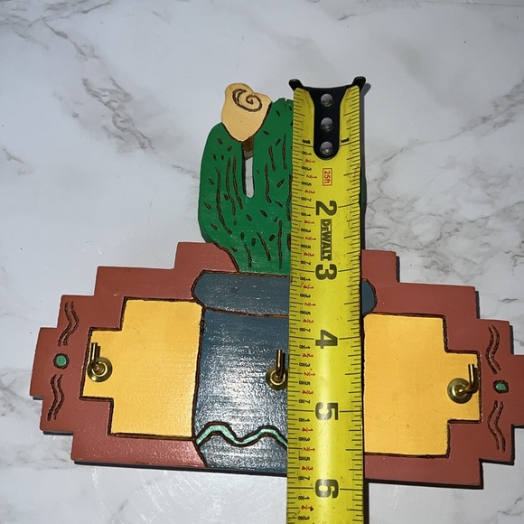 Cactus Key Hook Holder. Southwestern Design - Picture 6 of 6